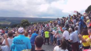 preview picture of video 'Tour De France on the Cote De Bradfield'