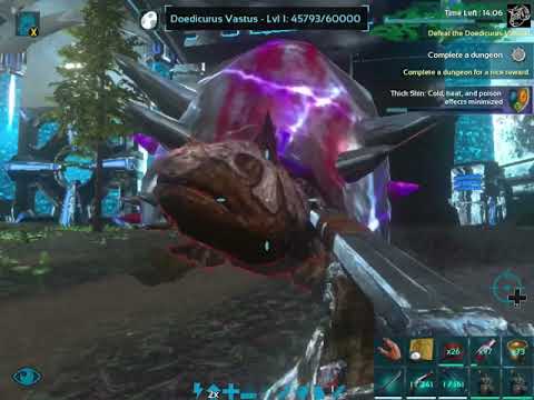 Boss Fight: Doedicurus Vastas w/ Ninjakricket