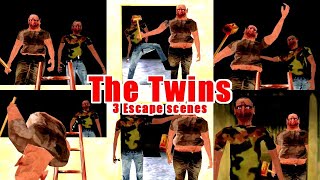 The Twins - 3 Escape Ending Scenes -