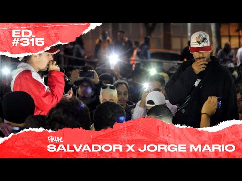 Salvador x Jorge Mario (Final) | 315ª Batalha da Matrix - 06/08/2019