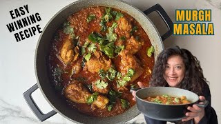Winning recipe: Super simple restaurant style chicken curry!