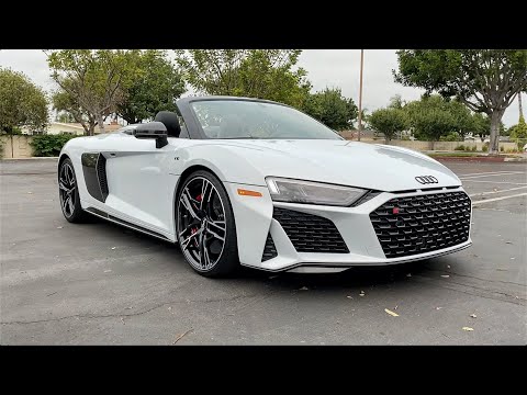 2020 Audi R8 V10 Performance Spyder Walkaround + Exhaust (No Talking)(ASMR)