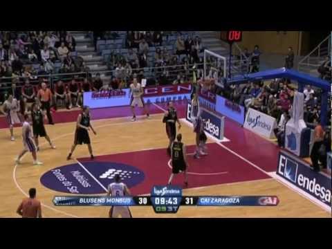 Obradoiro v Zaragoza (72-64) Liga Endesa Spanish ACB Basketball Highlights [03/03/13]