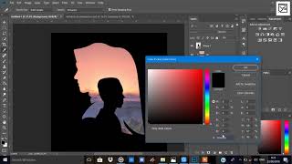 preview picture of video 'Tutorial silhouette double exposure dengan Adobe Photoshop'