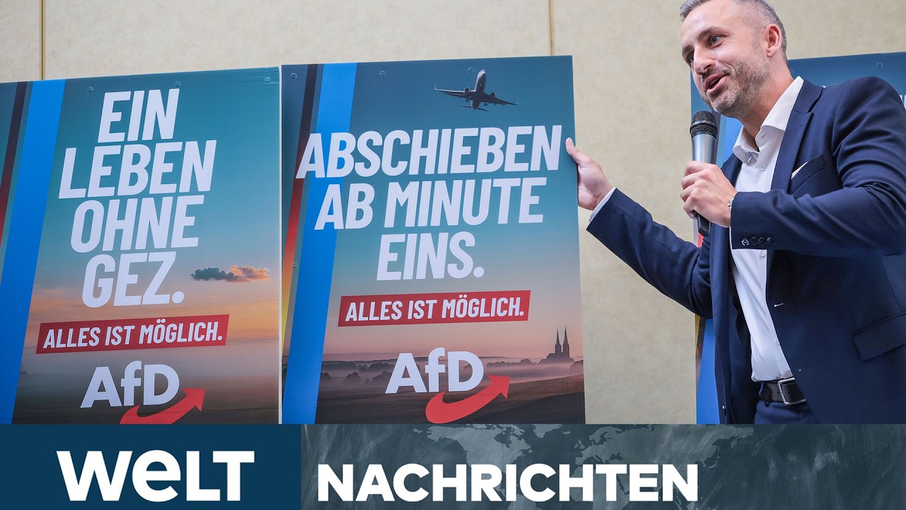 SACHSEN-ANHALT: Remigration, Rundfunk und Co.! Das steht im AfD-Wahlprogramm! | WELT STREAM
