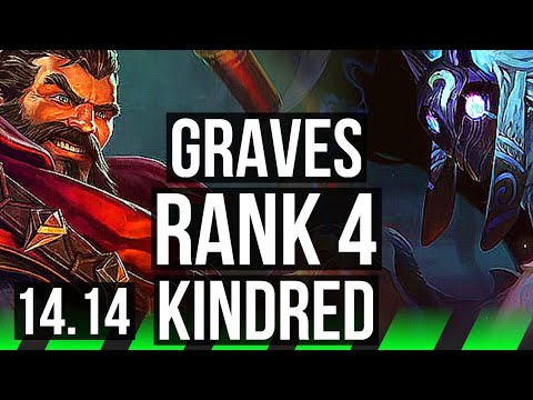 GRAVES vs KINDRED (JGL) | Rank 4, Rank 3 Graves, 5/2/5 | VN Challenger | 14.14