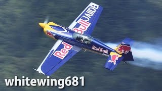 preview picture of video '[室屋義秀エアロバティックス] Team Yoshi MUROYA Aerobatics Extra300S JA11DB HIDA Airpark 飛騨エアパーク 2014.9.28'