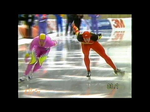 World Championships Sprint Inzell 1991 - 1000 m Jaegal - Mey