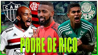 MENGÃO VERDÃO E GALO OS CLUBES MAIS RICOS E A MOVIMENTAÇÃO NO MERCADO | MERCADO DA BOLA  ATUALIZADO