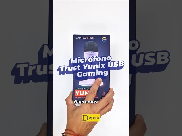 Vídeo relacionado con Trust Gaming 23874 GXT Micrófono Profesional con Pantalla Absorbente GXT 259 Rudox, Micrófono USB de Condensador para Cantar, Estudio, Grabación, PC, Podcast, Streaming, Voz, Youtube