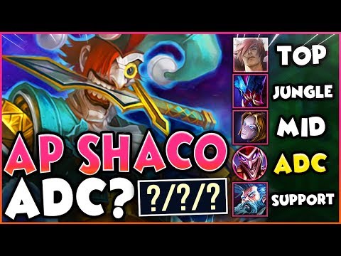 AP SHACO ADC?! IS THIS VIABLE IN CHALLENGER?!