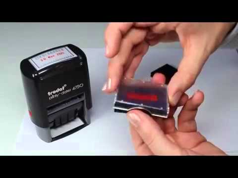 Trodat Printy Line   Stempelkissen wechseln