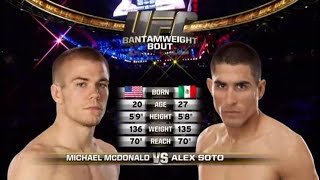 Michael Mcdonald vs Alex Soto