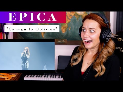 Epica "Consign To Oblivion" REACTION & ANALYSIS by Vocal Coach / Opera Singer