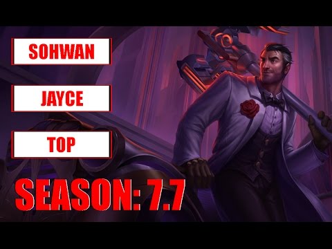 Jin Air GreenWings SoHwan Play Jayce Top Challenger Korean Pro Replay