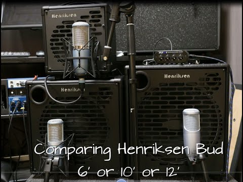 Henriksen Amps: Comparing Bud Six, Ten + Twelve