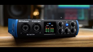 Video thumbnail for Presonus Studio 24c Audio Interface Review by Chris Voss