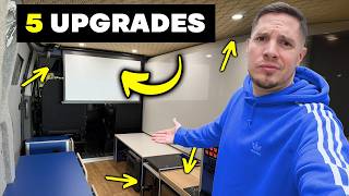 These 5 upgrades To My Campervan Have Made Such A Difference!