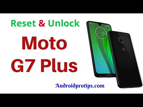 How to Reset & Unlock Moto G7 Plus