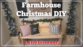 CHRISTMAS DIY TREE BOX + GIVEAWAY | Momma From Scratch