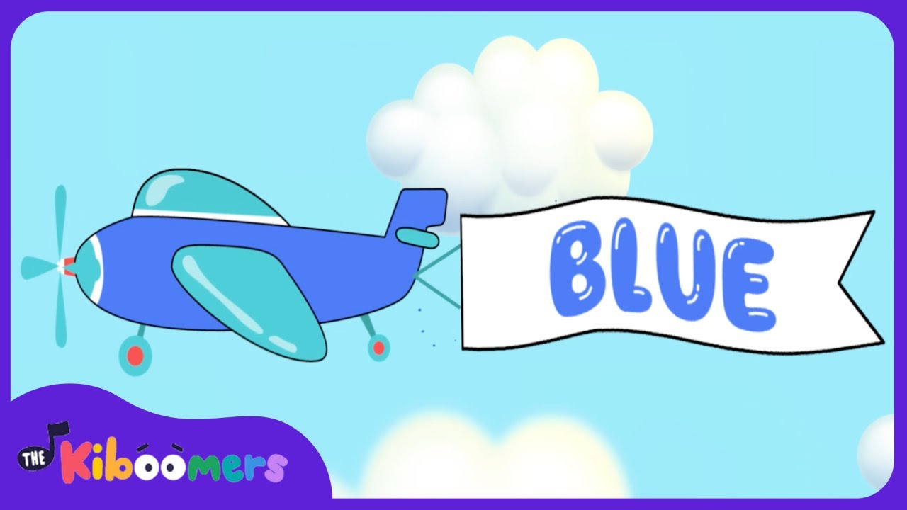 The Kiboomers' Catchy Color Blue Kids Song