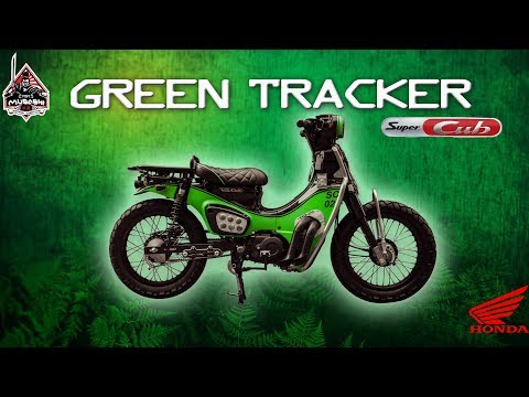 Honda Super Cub Green Tracker