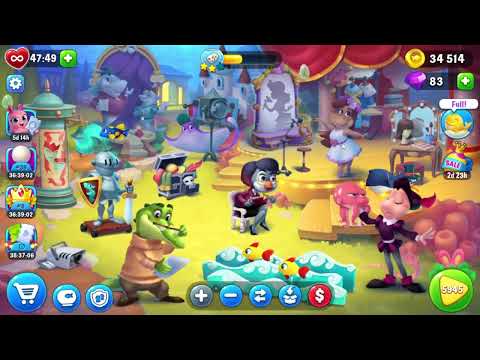 Fishdom 5945 Level - 18 moves - NO BooSTERS