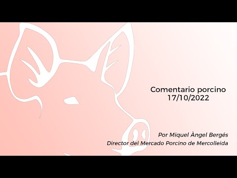 Comentario porcino - 17/10/2022