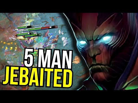 JEBAITED?! - Amazing 5 Magnus ft Terror Blade Miracle 7.11 | Dota 2