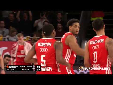 Cassius Winston (16 points, 3 assists) 🎯 FC Bayern Munich - Cazoo Baskonia Vitoria-Gasteiz 92-79
