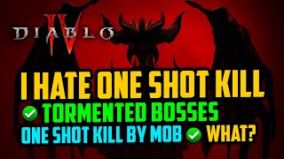 Why I HATE One Shot Kill in DIABLO 4