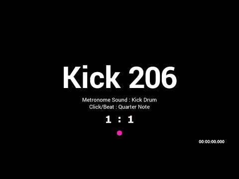 Kick Drum / BPM 206