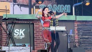SANNI - Jos mä oon oikee live Suomipop Festivaali 2024 Jyväskylä