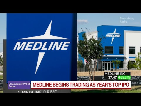 Medline Jumps After Raising $6.26 Billion in Year's Top IPO
