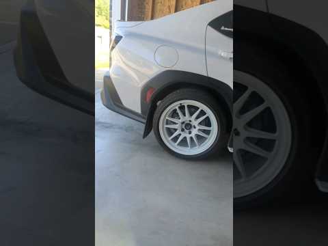 Saying goodbye to my Vors TR4 s #wrx #2022wrx #subaru