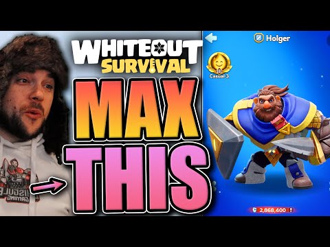 Holger Breaks Arena [max these skills ASAP] Whiteout Survival