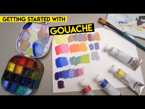 Getting Started with Gouache ✶ advice for beginners & my favorites