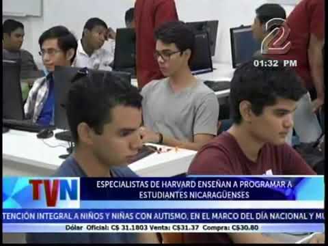 ハーバードTVニュースチャンネル2の方法論でプログラミングを学ぶ (Estudiantes aprenden a programar con metodología de Harvard TV Noticias canal 2)