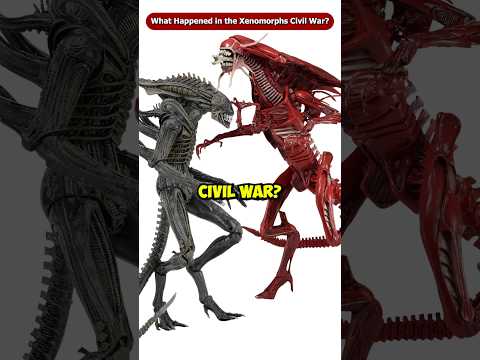 What Happened During the Xenomorphs Civil War? #Shorts #Viral #Facehugger