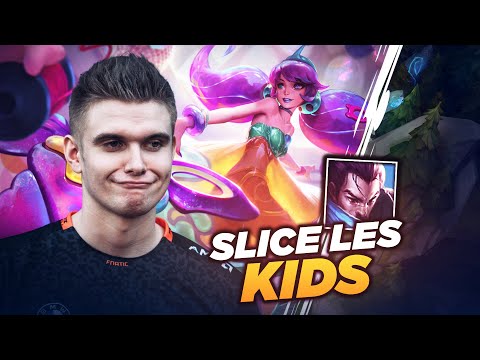 RHOBALAS : GAME DE CHAUFFE | SLICE LES KIDS - GWEN VS YASUO | LOL FR