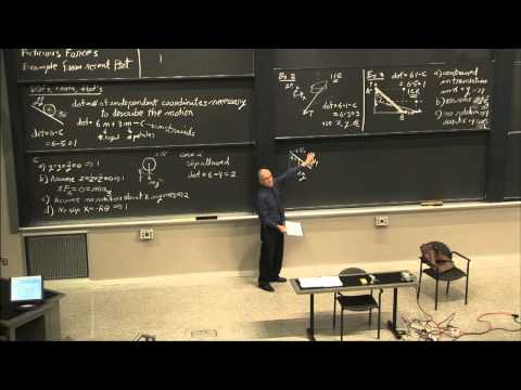 7. Degrees of Freedom, Free Body Diagrams, & Fictitious Forces