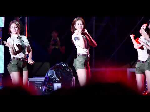 [Fancam/직캠]140801 해운대 바다축제 AOA - 단발머리