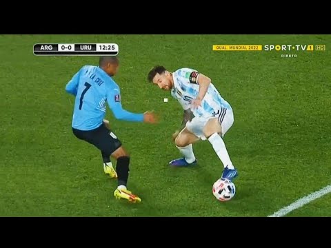 Lionel Messi Vs Uruguay (World Cup Qualifiers) 2021 - HD