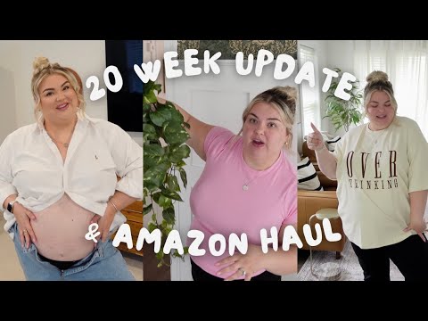 20 WEEK BUMPDATE + NEW AMAZON FINDS!