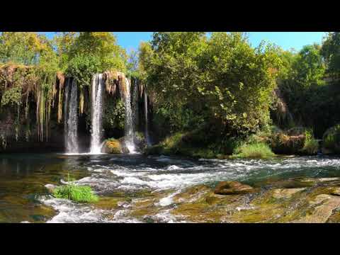 4K River | Waterfall  - Loop