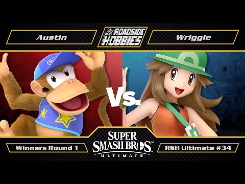 RSH Ultimate #34: Austin (Diddy Kong) vs Wriggle (Pokemon Trainer) - Winners Round 1