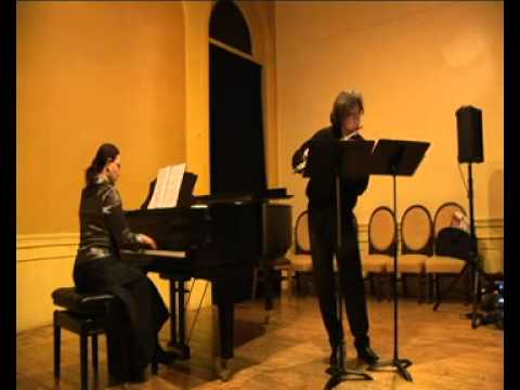 Andrea Ceccomori and Elitza Harbova. concert in Baltimore