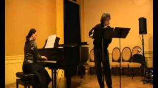 Andrea Ceccomori and Elitza Harbova. concert in Baltimore