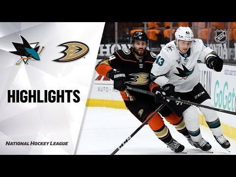 Sharks @ Ducks 3/13/21 | NHL Highlights