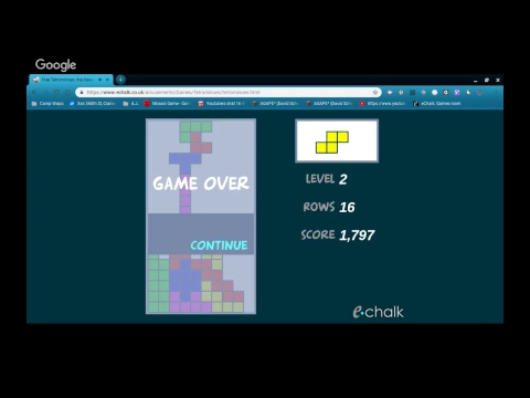 Echalk Tetris